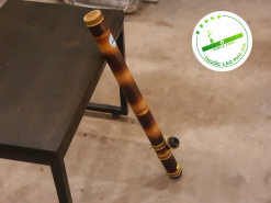 Điếu cày trúc bọc mây nõ gỗ nhãn 2 tần 5 trucmay3