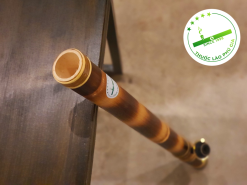 Điếu cày trúc bọc mây nõ gỗ nhãn 2 tần 7 trucmay5