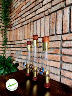 Điếu cày thủy tinh trong suốt loại - Chất liệu cường lực siêu bền TS01 (kèm bao da loại dày có túi phụ) 2 z3899033840182 648b187f9e261d3ee36d5ce0813239df