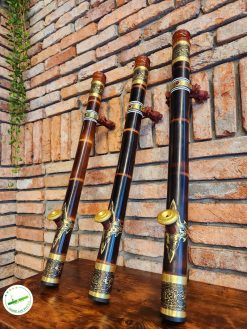 Điếu cày trúc bọc đồng trạm năm mắt N05