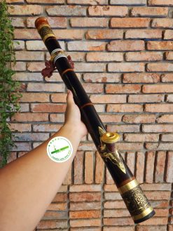 Điếu cày trúc bọc đồng trạm năm mắt N05