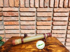 Điếu cày mini nứa Như Xuân đai cẩm (kèm bao da loại dày có túi phụ) | TLPG 6 z4119133704039 90132148daf89c20cbf07a19f1d6d2bc