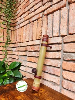 Điếu cày mini nứa Như Xuân đai cẩm (kèm bao da loại dày có túi phụ) | TLPG 2 z4119133755020 3f448f04cdafd06edc978c02414339e3