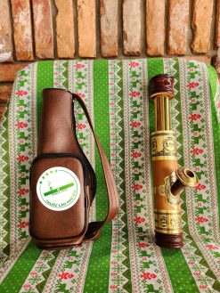 Điếu cày rút bỏ túi trúc bọc đồng trơn MNBT01