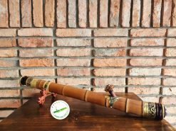 Điếu cày dáng cong bọc đồng C09