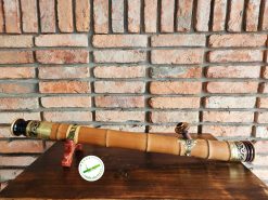Điếu cày Thanh Hóa bọc đồng dáng cong C09 2 Điếu cày dáng cong bọc đồng C09