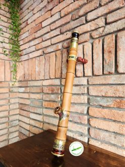 Điếu cày Thanh Hóa bọc đồng dáng cong C09 5 Điếu cày dáng cong bọc đồng C09