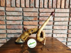 Điếu cày dị tre gai dáng xoắn ốc X04 - điếu quái - đẳng cấp 4 Điếu cày dị tre gai dáng xoắn ốc X04