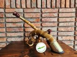 Điếu cày dị tre gai dáng xoắn ốc X04 - điếu quái - đẳng cấp 2 Điếu cày dị tre gai dáng xoắn ốc X04