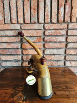 Điếu cày dị tre gai dáng xoắn ốc X04 - điếu quái - đẳng cấp 3 Điếu cày dị tre gai dáng xoắn ốc X04