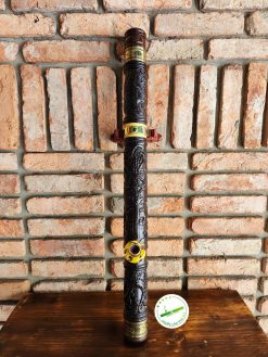 Điếu cày mun sừng khối trạm nổi