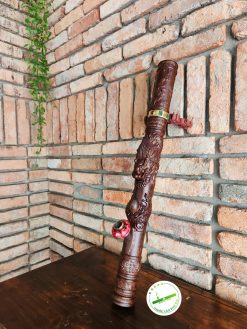 Điếu cày mun trạm rồng D12