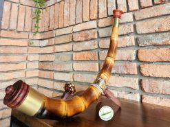 Điếu cày tre gai dáng cong tôm C10