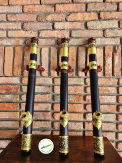 Điếu cày Thanh Hóa trúc bọc đồng 2 lớp khảm nổi N12 4 Điếu cày trúc bọc đồng 2 lớp khảm nổi N12