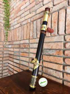 Điếu cày Thanh Hóa trúc bọc đồng 2 lớp khảm nổi N12 6 Điếu cày trúc bọc đồng 2 lớp khảm nổi N12
