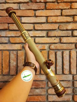 Điếu cày nứa mini rút đế cẩm nõ ngọc