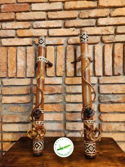 Điếu cày Tre gai Thanh Hóa bọc mây ta TG01 (thêm chân sừng hoẵng cao cấp +900K) 6 Tre gai Thanh Hóa bọc mây ta TG01