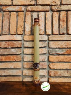 Điếu cày Nứa mini du lịch bọc mây ta MNN02