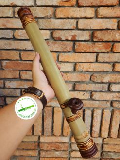Điếu cày Nứa mini du lịch bọc mây ta MNN02