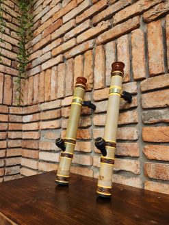 Điếu cày Nứa mini du lịch bọc mây MNN03