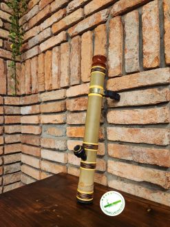 Điếu cày Nứa mini du lịch bọc mây MNN03