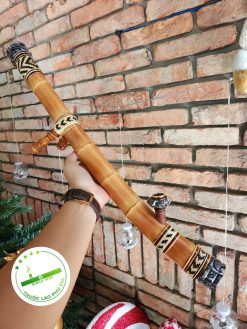 Điếu cày năm mắt dáng cong đan mây thảm N16 1 Điếu cày năm mắt dáng cong đan mây thảm N16