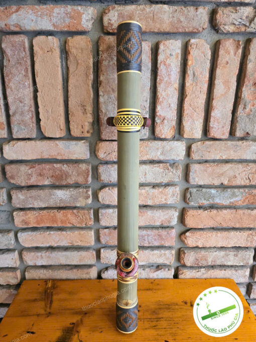 Điếu cày nứa mây thảm DN01