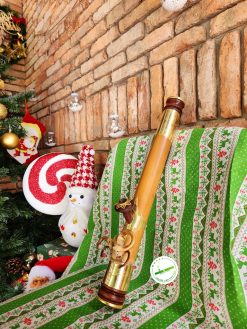 Điếu cày Tre Gai mini du lịch bọc đồng TG12