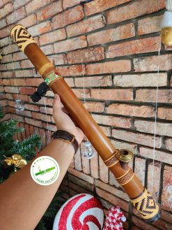 Điếu cày trúc đan mây thảm N17