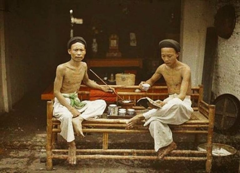 Tập quán hút thuốc lào ở Việt Nam