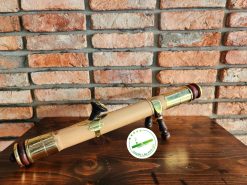 điếu cày nứa mini du lịch bọc đồng có chân MMN06