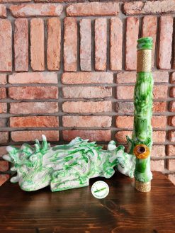 Bộ điếu cày đại long pháo ngọc khối - đẳng cấp