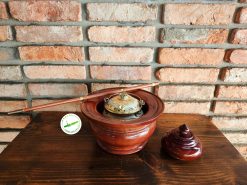 Điếu bát Bát Tràng men rạn xái gỗ B03