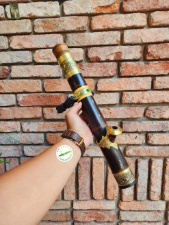 Điếu cày mini có chân trúc bọc đồng trạm MNT5 (đồng trơn / đồng nổi) 2 Điếu cày mini có chân trúc bọc đồng trạm MNT5