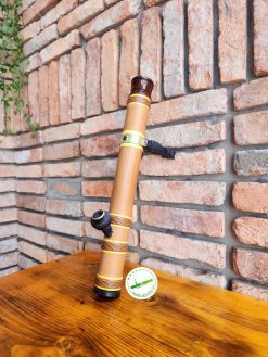 Điếu cày mini có chân trúc bọc mây MNT6 3 Điếu cày mini có chân trúc bọc mây MNT6