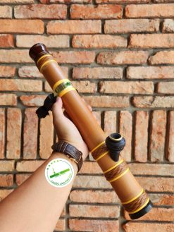 Điếu cày mini có chân trúc bọc mây MNT6 4 Điếu cày mini có chân trúc bọc mây MNT6