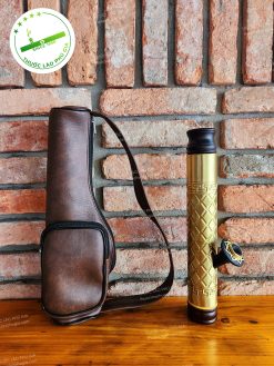 Điếu cày mini rút đồng nguyên khối dập nổi DK03