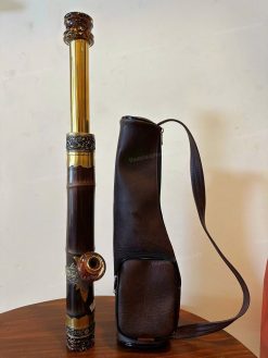 Điếu cày thanh hóa trúc mini rút gốc trúc bọc đồng 2 lớp MNT8