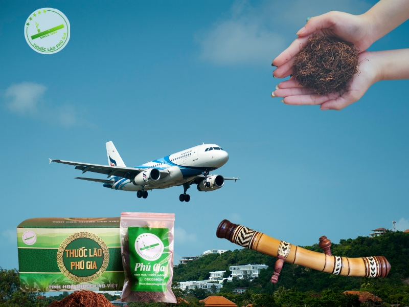 Hành lý ký gửi có được mang điếu cày, thuốc lào không