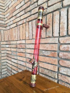 Điếu cày trong suốt đế ngọc đồng nổi TS8 65cm đẳng cấp bền đẹp 5 Điếu cày trong suốt đế ngọc đồng nổi TS8