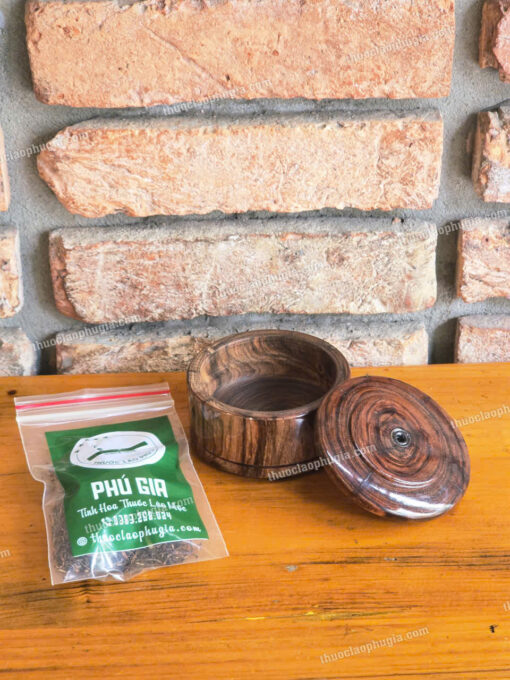 Hộp gỗ mun lùn