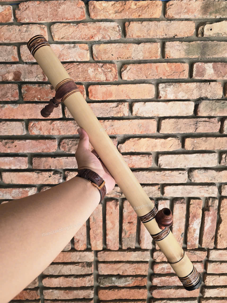 Điếu cày nứa thửa đan mây ta DN04