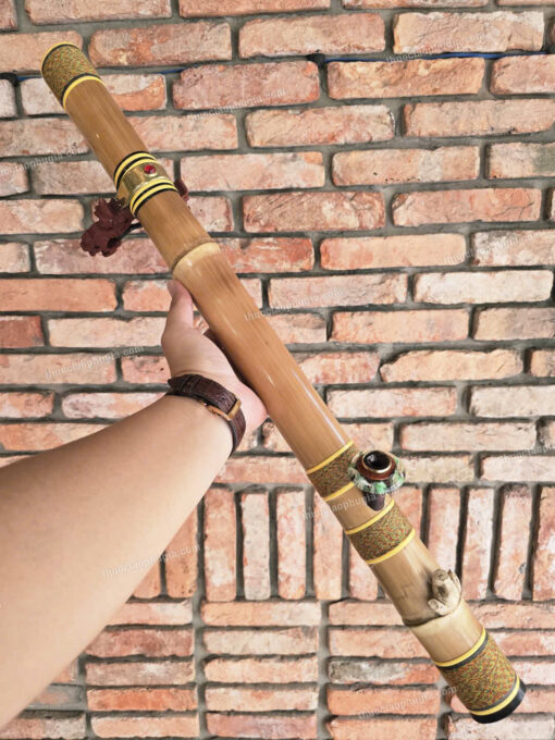 Điếu cày Tre Gai đan mây TG28