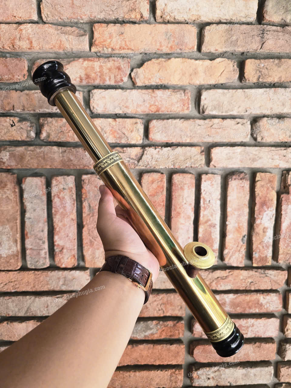 Điếu cày mini rút đồng khối DK05