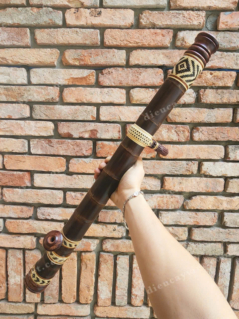 Điếu cày Tre Gai Bọc Mây TG31 Điếu cày Tre Gai Bọc Mây TG31