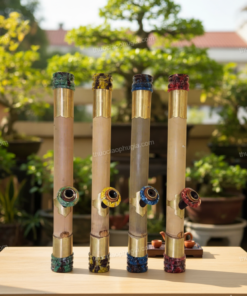 Điếu cày mini nứa rút bọc đồng trơn MNN011 mới 4 Gemini Generated Image k8kk5bk8kk5bk8kk