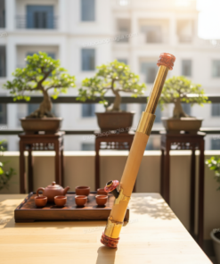 Điếu cày mini nứa rút bọc đồng trơn MNN011 mới 2 Gemini Generated Image qgmv45qgmv45qgmv