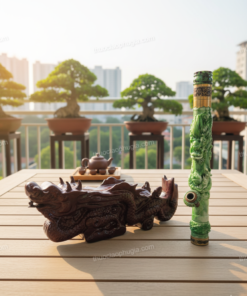 Bộ điếu cày Đại Long Pháo ngọc khối - đẳng cấp BRK02 4 Gemini Generated Image u13dpqu13dpqu13d