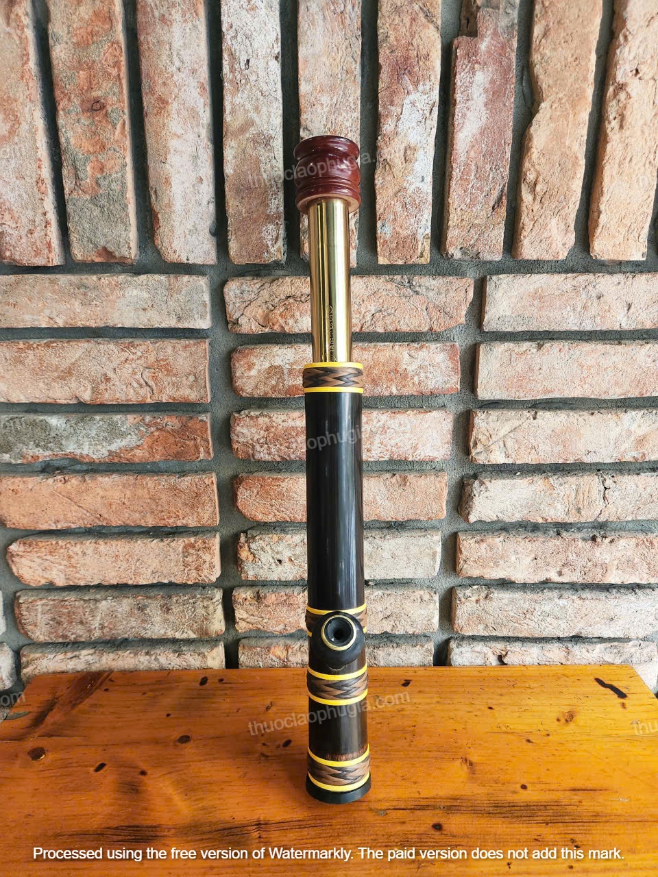 Điếu cày trúc mini rút bọc đồng khảm MNBT12 dieu-cay-truc-mini-rut-boc-may-mnt02