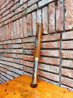 Điếu cày biến hình giấu nỏ mun khảm BH21 bền đẹp